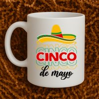 Cinco De Mayo Fiesta Retro Mug