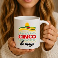 Cinco De Mayo Fiesta Retro Mug