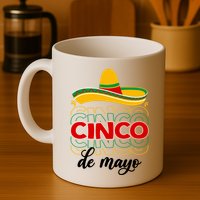 Cinco De Mayo Fiesta Retro Mug