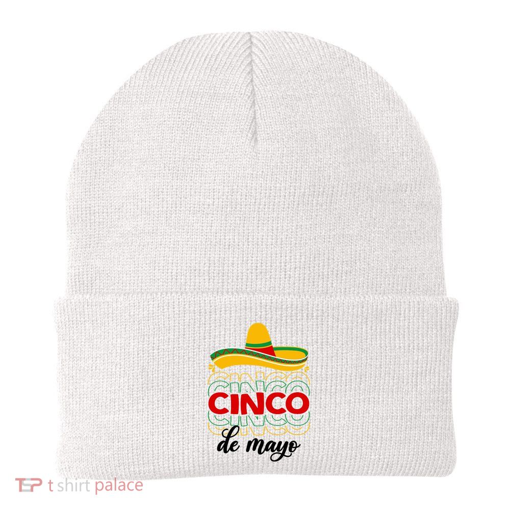 Cinco De Mayo Fiesta Retro Beanie