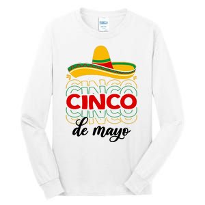 Cinco De Mayo Fiesta Retro Tall Long Sleeve T-Shirt