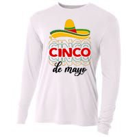 Cinco De Mayo Fiesta Retro Cooling Performance Long Sleeve Crew