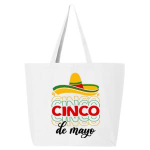 Cinco De Mayo Fiesta Retro 25L Jumbo Tote