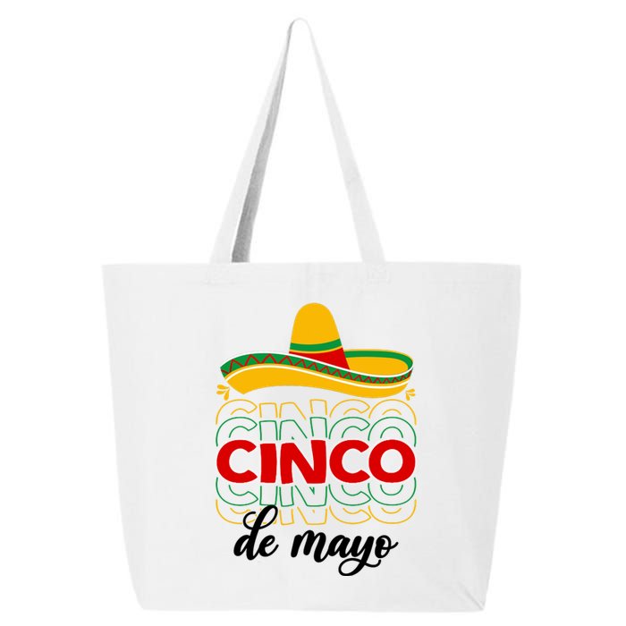 Cinco De Mayo Fiesta Retro 25L Jumbo Tote