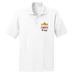 Cinco De Mayo Fiesta Retro PosiCharge RacerMesh Polo