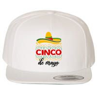 Cinco De Mayo Fiesta Retro Wool Snapback Cap