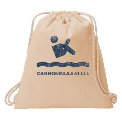Cannonball Dive Mens Womens Kids Drawstring Bag