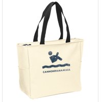 Cannonball Dive Mens Womens Kids Zip Tote Bag