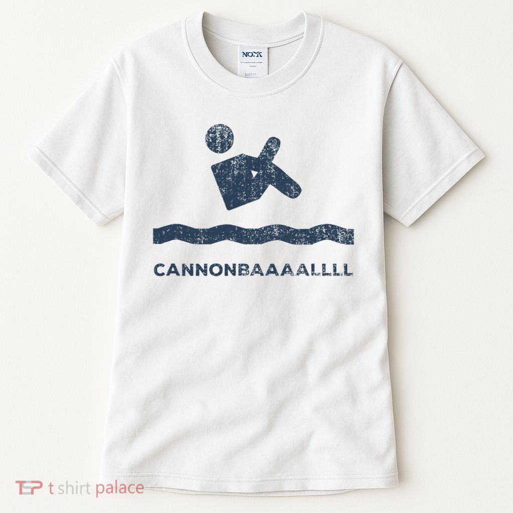Cannonball Dive Mens Womens Kids Tall T-Shirt