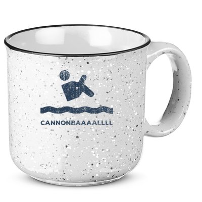 Cannonball Dive Mens Womens Kids 15oz Campfire Ceramic Mug