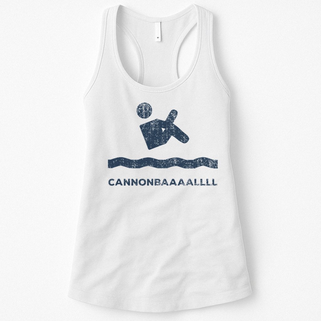 Cannonball Dive Mens Womens Kids Womens Tank Top
