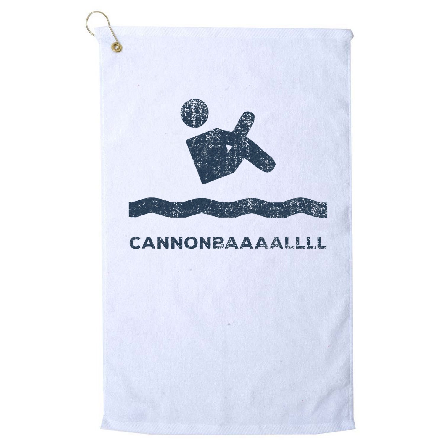 Cannonball Dive Mens Womens Kids Golf Towel