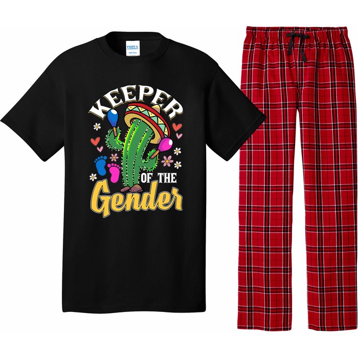 Cinco De Mayo Baby Shower Gender Reveal Keeper Of The Gender Pajama Set