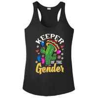 Cinco De Mayo Baby Shower Gender Reveal Keeper Of The Gender Ladies PosiCharge Competitor Racerback Tank