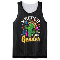 Cinco De Mayo Baby Shower Gender Reveal Keeper Of The Gender Mesh Reversible Basketball Jersey Tank