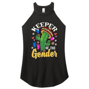 Cinco De Mayo Baby Shower Gender Reveal Keeper Of The Gender Women's Perfect Tri Rocker Tank