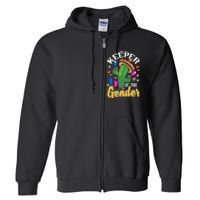 Cinco De Mayo Baby Shower Gender Reveal Keeper Of The Gender Full Zip Hoodie