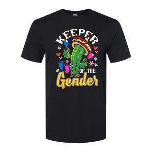 Cinco De Mayo Baby Shower Gender Reveal Keeper Of The Gender Softstyle CVC T-Shirt