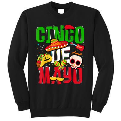 Cinco De Mayo Mexican Fiesta 5 De Mayo Tall Sweatshirt