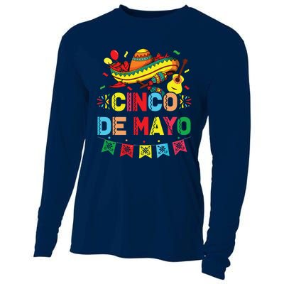 Cinco De Mayo Mexican Fiesta 5 De Mayo Cooling Performance Long Sleeve Crew