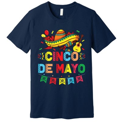 Cinco De Mayo Mexican Fiesta 5 De Mayo Premium T-Shirt