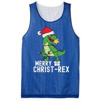 Christmas Dinosaur Merry Christrex Tree Rex Christmas Cute Gift Mesh Reversible Basketball Jersey Tank