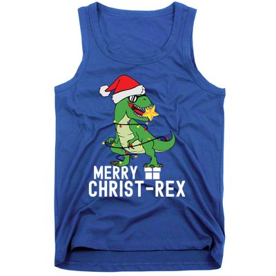 Christmas Dinosaur Merry Christrex Tree Rex Christmas Cute Gift Tank Top