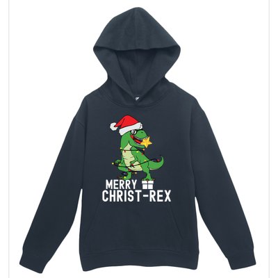 Christmas Dinosaur Merry Christrex Tree Rex Christmas Cute Gift Urban Pullover Hoodie