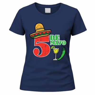 Cinco De Mayo 5 Cinco De Mayo Mexican Fiesta Party Women's T-Shirt