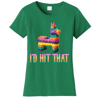 Cinco de Mayo Funny Pinata I'D HIT THAT Women's T-Shirt