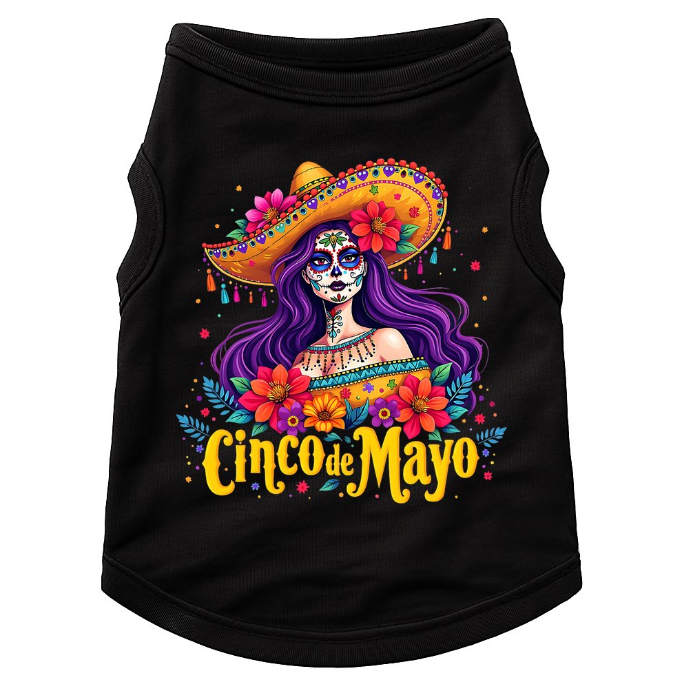 Cinco De Mayo 2025 Mexican Fiesta 5 De Mayo Girl Women Doggie Tank