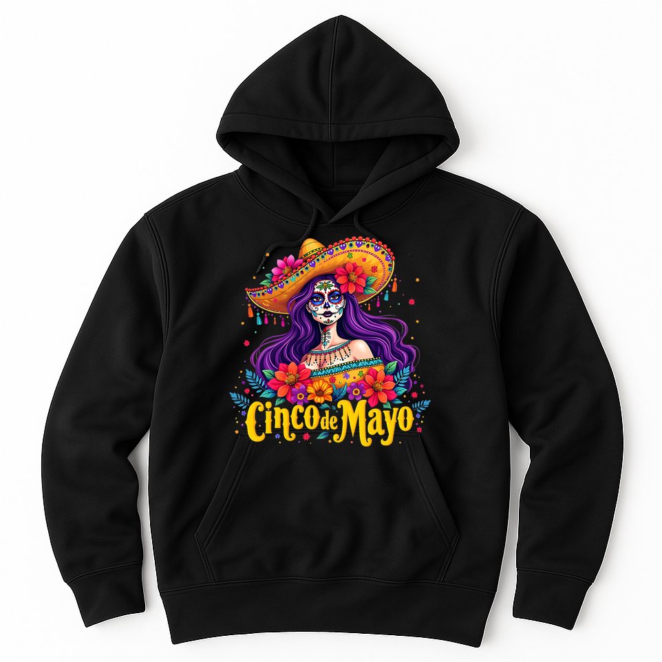Cinco De Mayo 2025 Mexican Fiesta 5 De Mayo Girl Women Hoodie