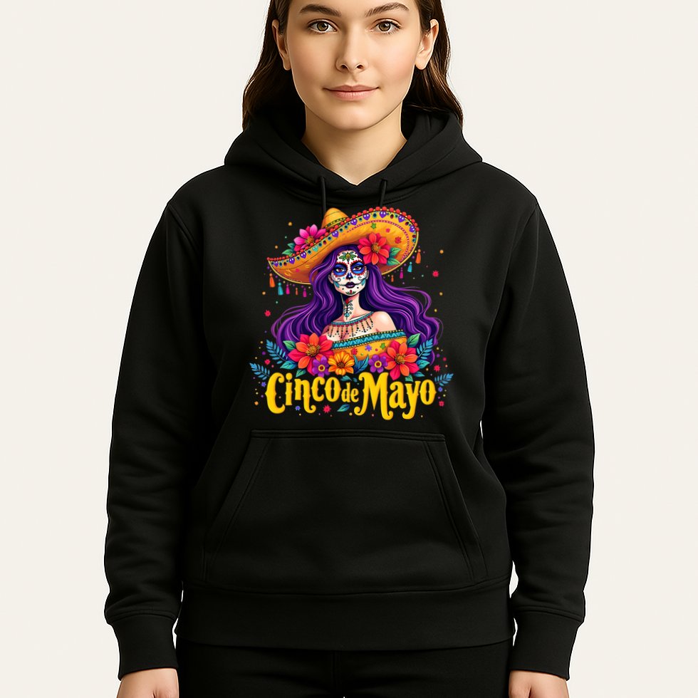 Cinco De Mayo 2025 Mexican Fiesta 5 De Mayo Girl Women Hoodie