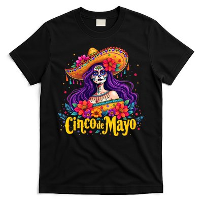 Cinco De Mayo 2025 Mexican Fiesta 5 De Mayo Girl Women T-Shirt