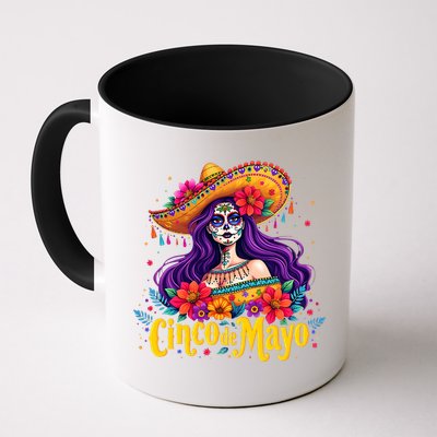 Cinco De Mayo 2025 Mexican Fiesta 5 De Mayo Girl Women Mug
