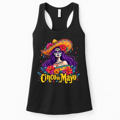 Cinco De Mayo 2025 Mexican Fiesta 5 De Mayo Girl Women Womens Tank Top