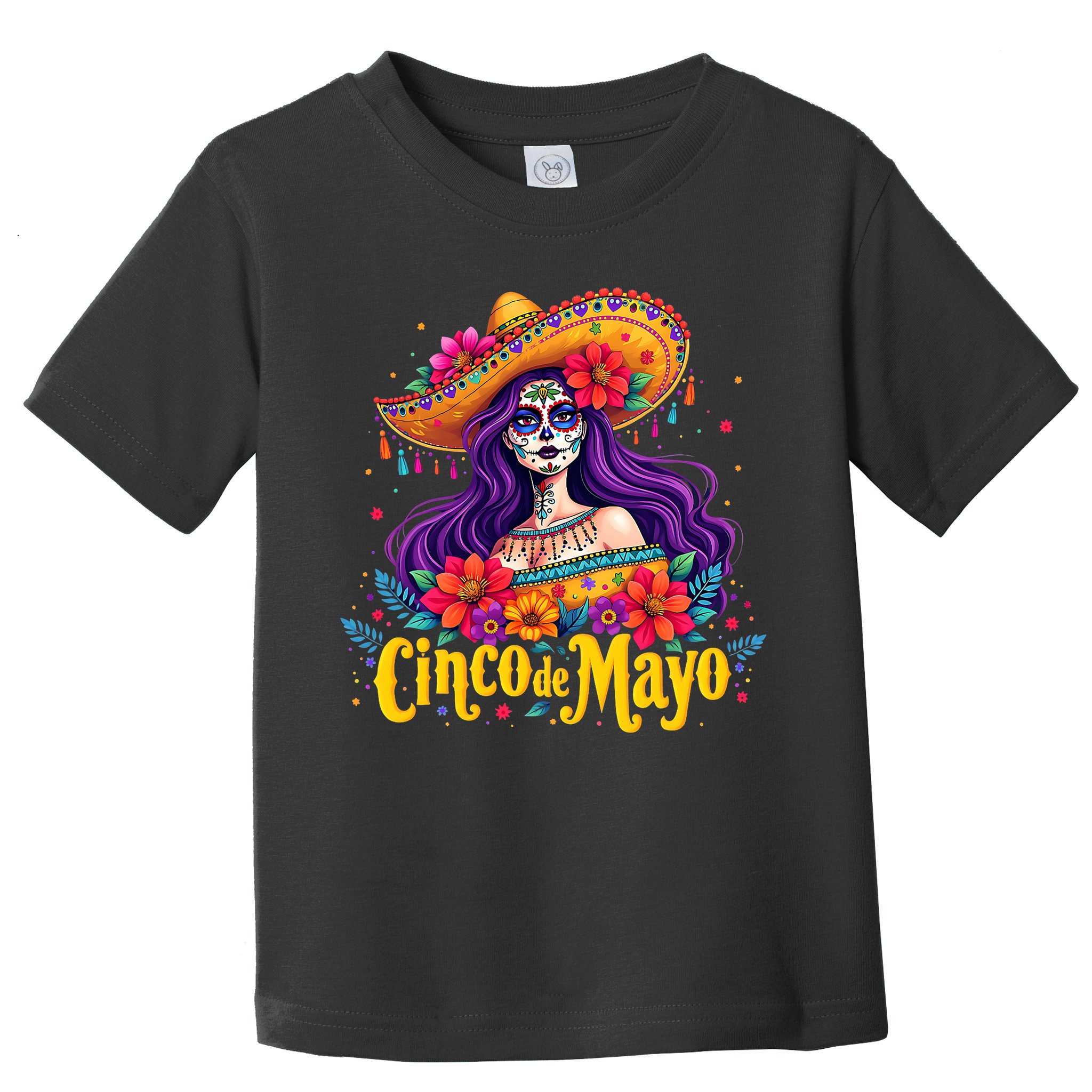 Cinco De Mayo 2025 Mexican Fiesta 5 De Mayo Girl Women Toddler T-Shirt