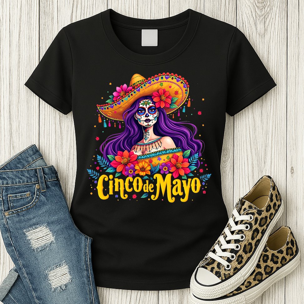Cinco De Mayo 2025 Mexican Fiesta 5 De Mayo Girl Women Womens T-Shirt