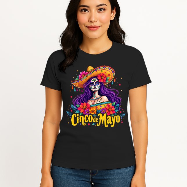 Cinco De Mayo 2025 Mexican Fiesta 5 De Mayo Girl Women Womens T-Shirt