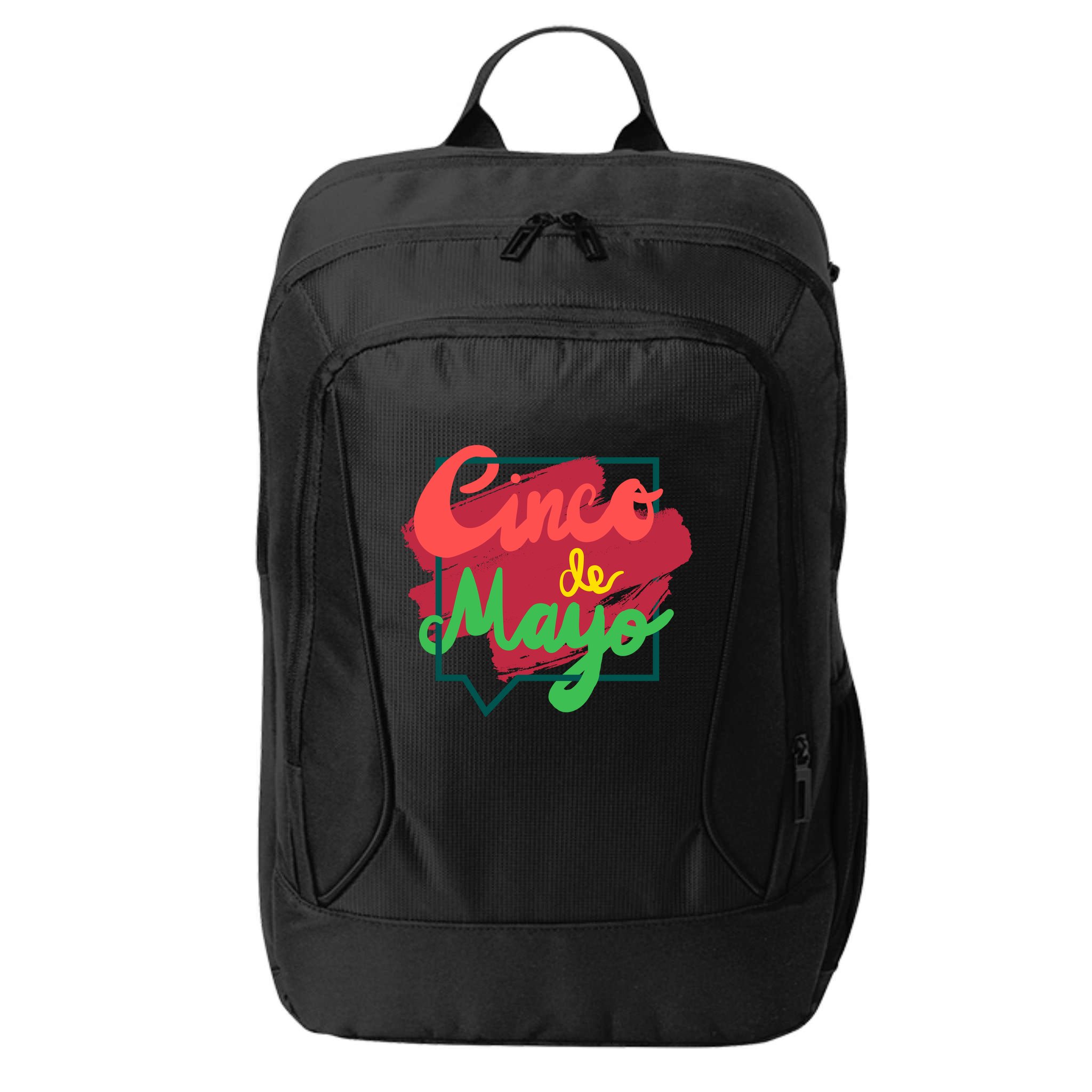 Cinco De Mayo Text Celebration City Backpack