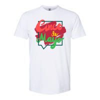 Cinco De Mayo Text Celebration Softstyle CVC T-Shirt