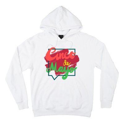 Cinco De Mayo Text Celebration Hoodie