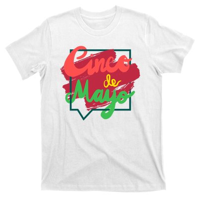 Cinco De Mayo Text Celebration T-Shirt