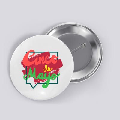 Cinco De Mayo Text Celebration Button