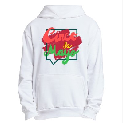 Cinco De Mayo Text Celebration Urban Pullover Hoodie