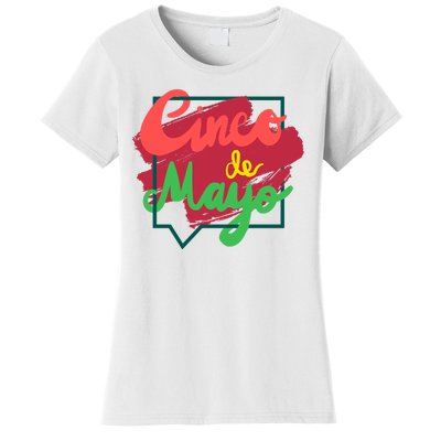 Cinco De Mayo Text Celebration Women's T-Shirt