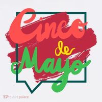 Cinco De Mayo Text Celebration Short Acrylic Beanie
