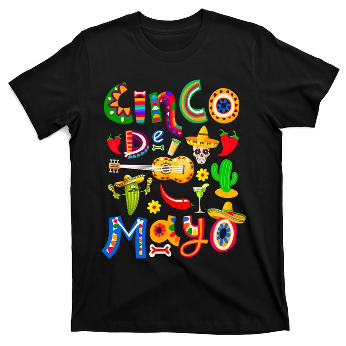 Cinco De Mayo Mexican Fiesta 5 De Mayo T-Shirt