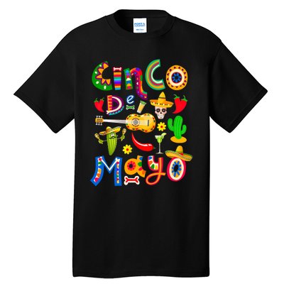 Cinco De Mayo Mexican Fiesta 5 De Mayo Tall T-Shirt