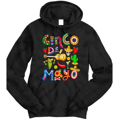 Cinco De Mayo Mexican Fiesta 5 De Mayo Tie Dye Hoodie